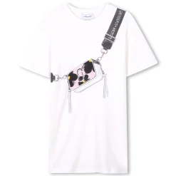 Short-sleeved cotton dress