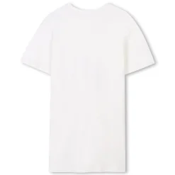 Short-sleeved cotton dress