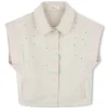 Short-sleeved cotton jacket