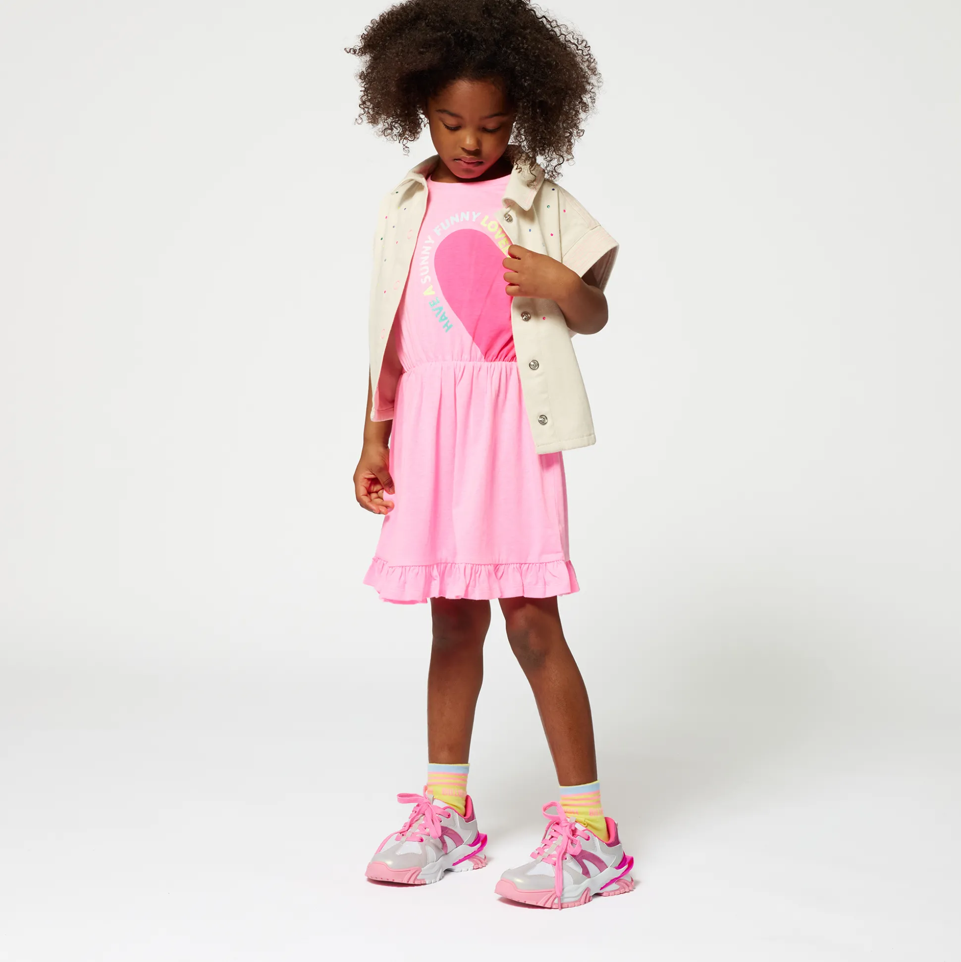 Short-sleeved cotton jacket