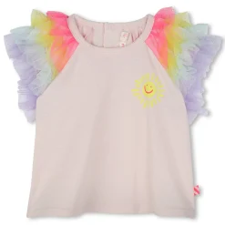 Short-sleeved cotton T-shirt
