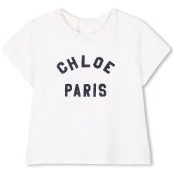 Short-sleeved cotton T-shirt