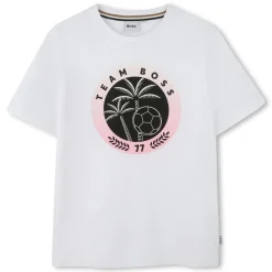 Short-sleeved cotton T-shirt