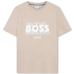 Short-sleeved cotton T-shirt