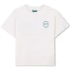 Short-sleeved cotton T-shirt