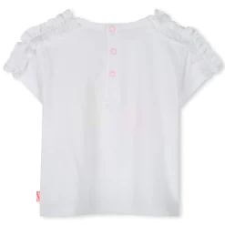 Short-sleeved cotton T-shirt