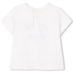 Short-sleeved cotton T-shirt