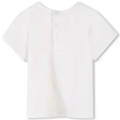 Short-sleeved cotton T-shirt