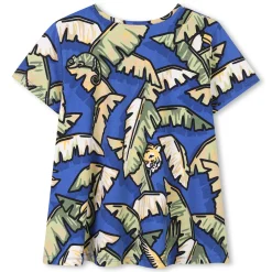 Short-sleeved cotton T-shirt