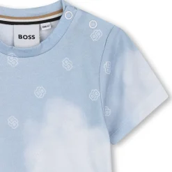 Short-sleeved cotton T-shirt