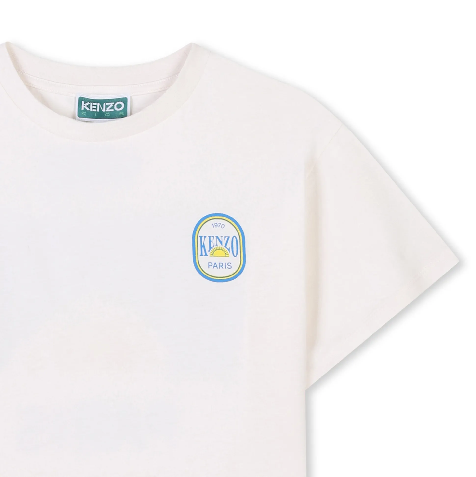 Short-sleeved cotton T-shirt
