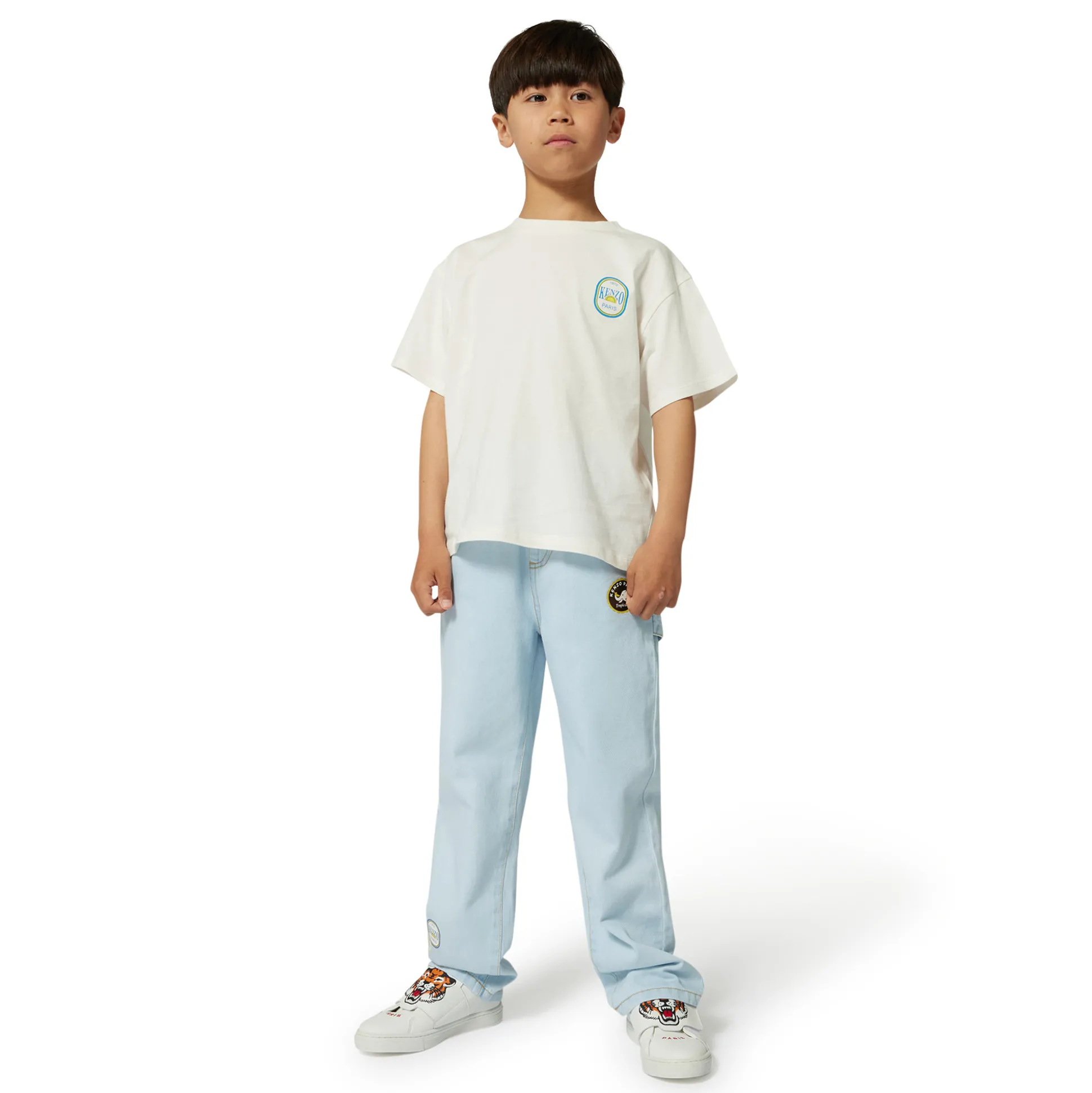 Short-sleeved cotton T-shirt