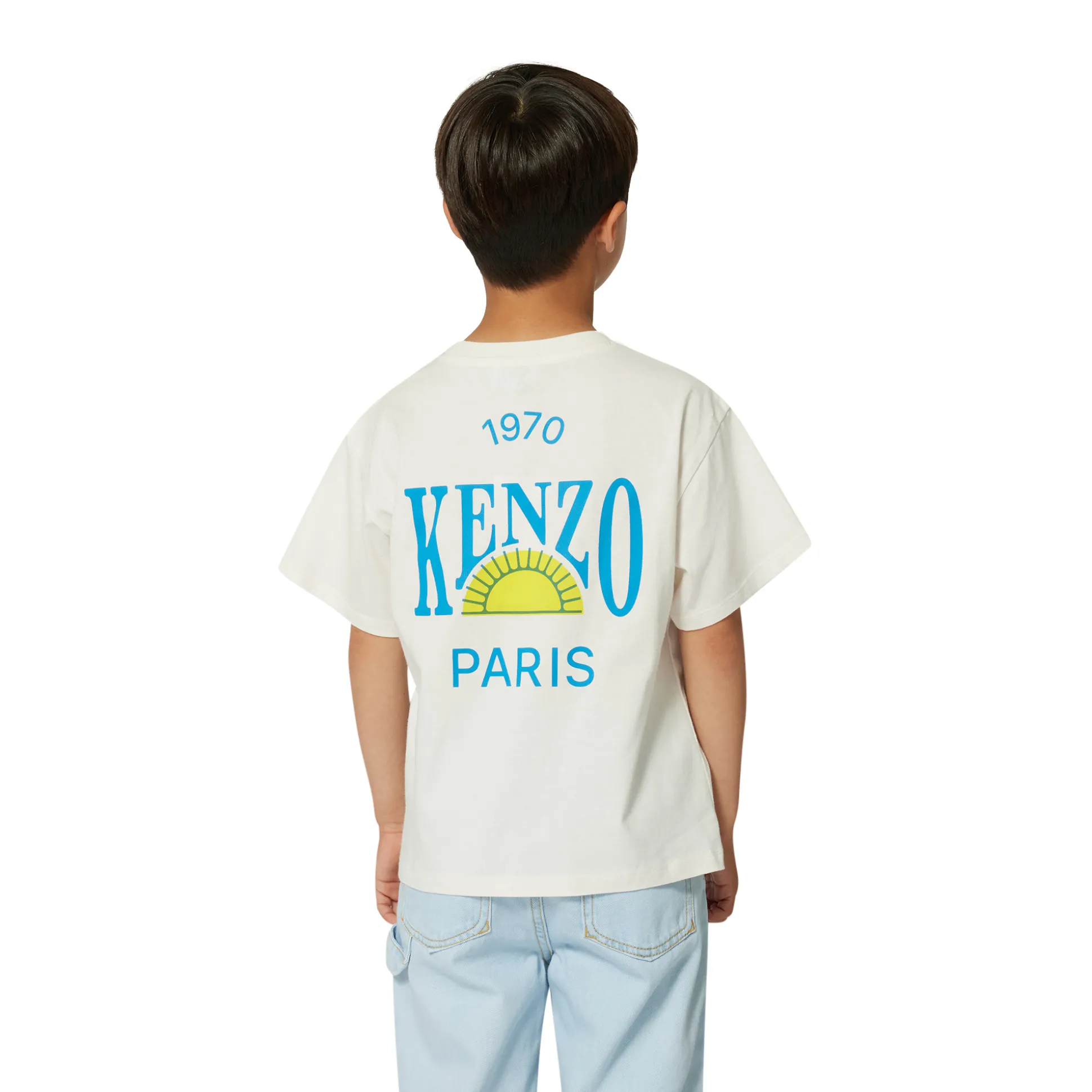 Short-sleeved cotton T-shirt