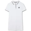 Short-sleeved polo dress