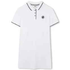 Short-sleeved polo dress
