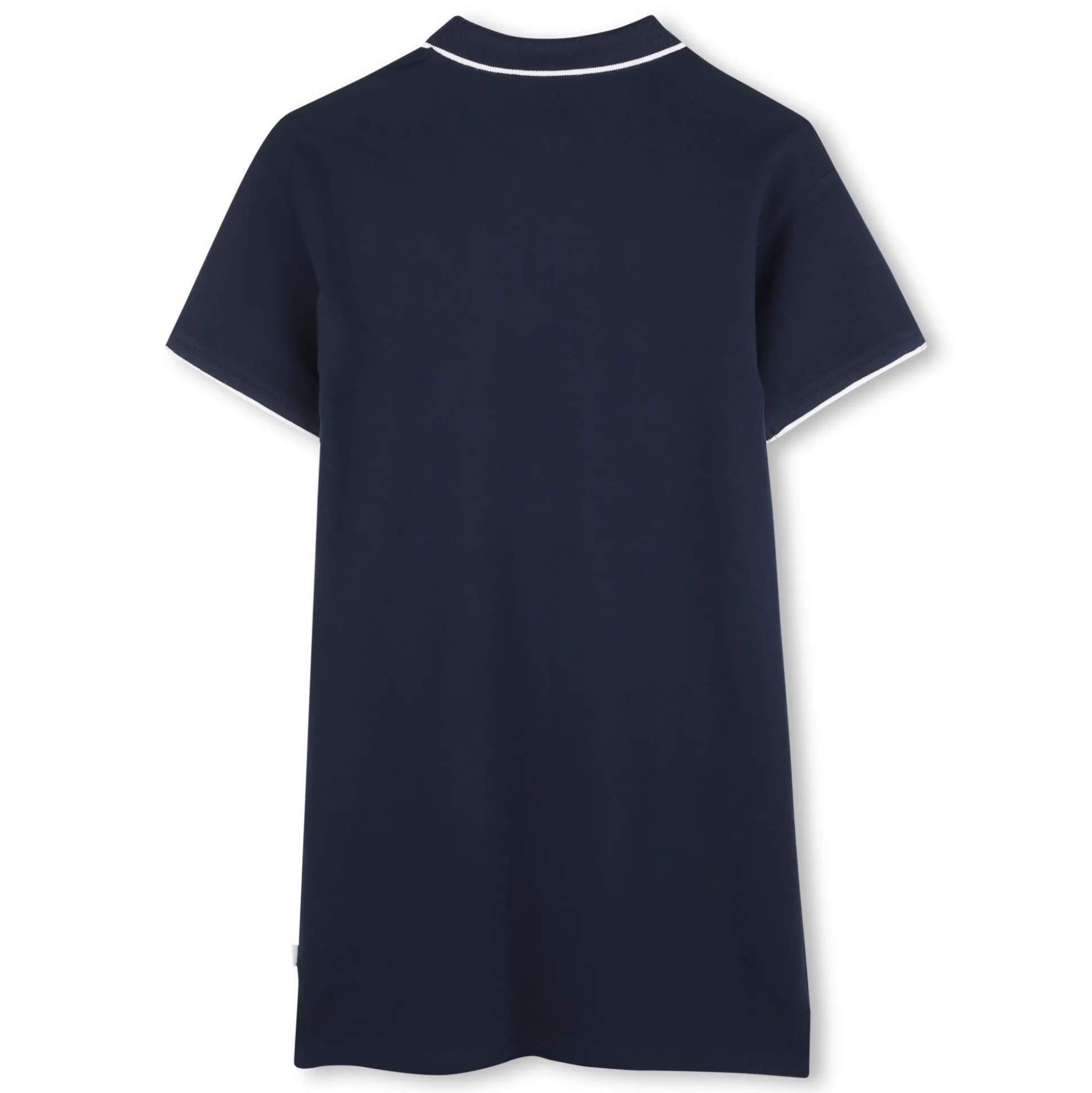 Short-sleeved polo dress