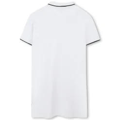 Short-sleeved polo dress