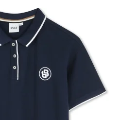 Short-sleeved polo dress