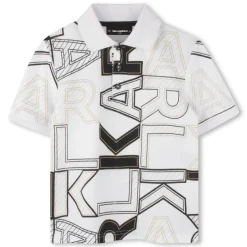 Short-sleeved polo shirt