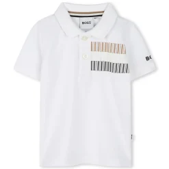 Short-sleeved polo shirt