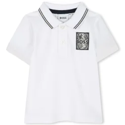 Short-sleeved polo shirt