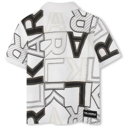 Short-sleeved polo shirt