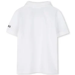 Short-sleeved polo shirt