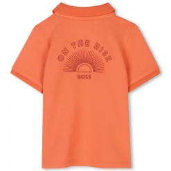 Short-sleeved polo shirt