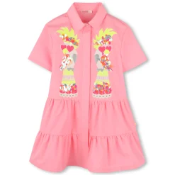Short-sleeved shirt dress