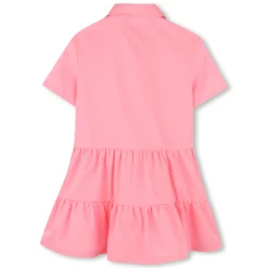 Short-sleeved shirt dress
