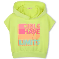 Short-sleeved sweatshirt