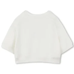 Short-sleeved sweatshirt