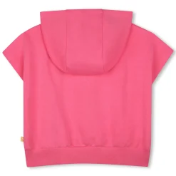 Short-sleeved sweatshirt
