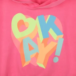 Short-sleeved sweatshirt