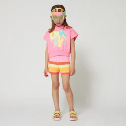 Short-sleeved sweatshirt