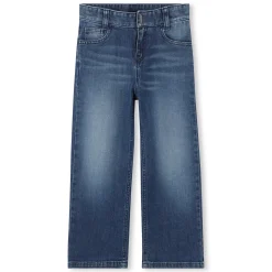 Signature embroidery jeans