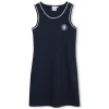Sleeveless logo dress