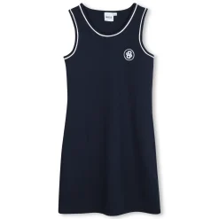 Sleeveless logo dress