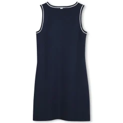Sleeveless logo dress
