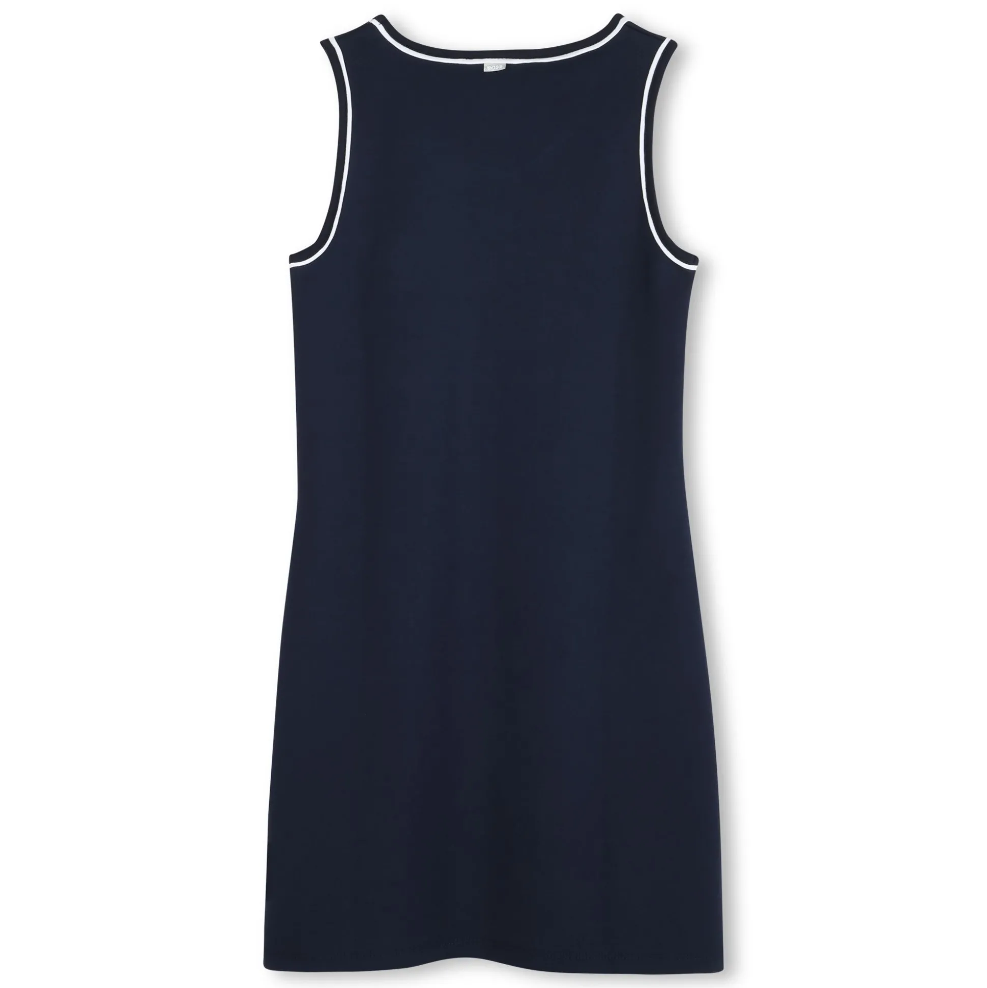 Sleeveless logo dress