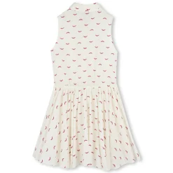 Sleeveless printed dress