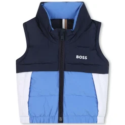 Sleeveless puffer jacket