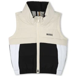Sleeveless puffer jacket