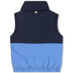 Sleeveless puffer jacket
