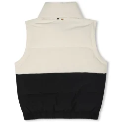 Sleeveless puffer jacket