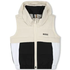 Sleeveless puffer jacket