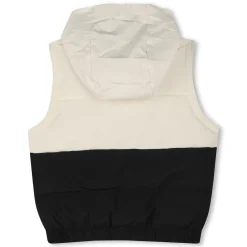 Sleeveless puffer jacket