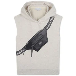 Sleeveless sweatshirt