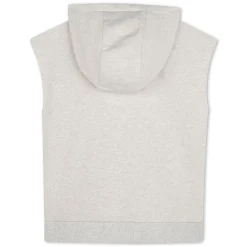 Sleeveless sweatshirt