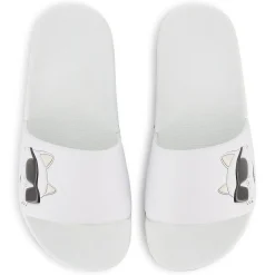 Sliders with raised print
